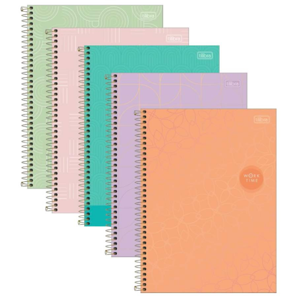 Caderno Executivo Espiral Univ 80 Fls Organizer Tilibra 303062 Na