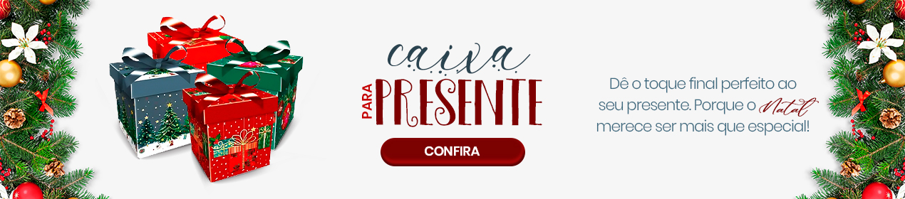 BC - Caia para presente natal