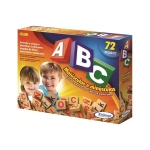 Brinquedo Educativo Madeira ABC 72 peças Xalingo 52665