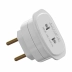 Adaptador Elétrico 10A Universal 2P Redondo Daneva 1660 UND