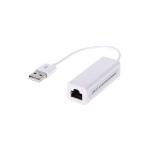 Adaptador USB 2.0 para LAN RJ45 10/100mbps Branco Letron