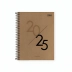 Agenda 2025 Planner Kraftwork 90g M7 Espiral Tilibra