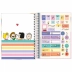 Agenda 2025 Planner Snoopy Espiral M7 Tilibra