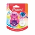 Apontador com Depósito + Borracha + Refil Maped Loopy Mini Cute 1 Furo