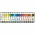 Aquarela em Bisnaga 18 Cores 5ml Pentel WFRS-18