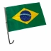 Bandeira Brasil 45 x 60cm Tecido Haste Carro Leveza 75353