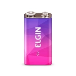 Bateria 9V Recarregável Elgin 82215 Unid