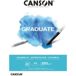 Bloco Graduate Aquarelle 250 g/m² A5 20 Fls Canson