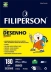 Bloco para Desenho A3 Branco 180g c/20 Fls Filiperson FP 01650