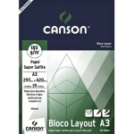 Bloco para Desenho A3 Layout 180g c/20 Fls Canson 66667028