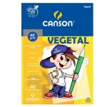 Bloco para Desenho A3 Vegetal 60g c/50 Fls Canson