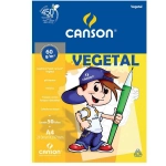 Bloco para Desenho A4 Vegetal 60g c/50 Fls Canson