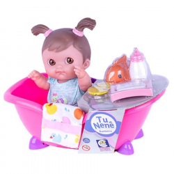 Boneca Baby Ninos Reborn Sons de Bebe Cotiplás 2219 na Papelaria