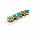 Brinquedo Didático Encaixe Formas e Cores 5 Colunas Mdf Toy Mix 336.36.99