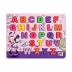 Brinquedo Didático Encaixe Divertido Letras Maiúsculas Minnie Mdf Toy Mix 330.1.947