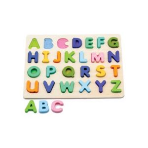 Jogo Educativo Infantil Alfabeto Abc Brinquedos Criança Mdf