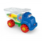 Brinquedo para Montar Babytruck 96 Peças Bloquinhos GGB Plast 330