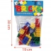 Brinquedo para Montar Bricks Blocos de Montagem 29 Peças Pais e Filhos 4745.1