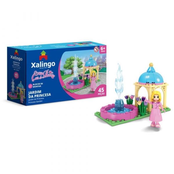 Conjunto de brinquedos educativos para crianças acima de 3 anos com 38  peças rosa