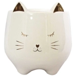 Cachepot Decorativo Gato M Moment CB0189