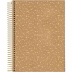 Caderneta Espiral Capa Dura 80 Fls Kraft Gold Jandaia