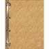 Caderno Argolado Colegial Cartonado 160 Fls Kraft Gold 77090