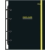 Caderno Argolado Colegial PVC 80 Fls Color + Black Cadersil