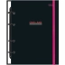 Caderno Argolado Colegial PVC 80 Fls Color + Black Cadersil