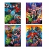 Caderno Brochura 1/4 Pequeno Capa Dura 48 Fls Avengers Tilibra