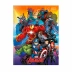 Caderno Brochura 1/4 Pequeno Capa Dura 48 Fls Avengers Tilibra