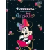 Caderno Brochura 1/4 (pequeno) Capa Dura 48 Fls Minnie Tilibra