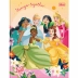 Caderno Brochura 1/4 (pequeno) Capa Dura 48 Fls Princesas Tilibra