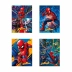 Caderno Brochura 1/4 (pequeno) Capa Dura 48 Fls Spider-Man Tilibra