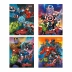 Caderno Brochura 1/4 (pequeno) Capa Dura 80 Fls Avengers ASB Tilibra 