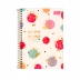 Caderno Espiral 1/4 (pequeno) Capa Dura 80 Fls Minnie Tilibra