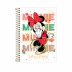 Caderno Espiral 1/4 (pequeno) Capa Dura 80 Fls Minnie Tilibra