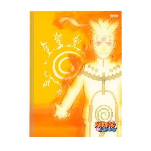 Caderno Brochura 1/4 (pequeno) Capa Dura 80 Fls Naruto São