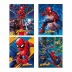 Caderno Brochura 1/4 (pequeno) Capa Dura 80 Fls Spider Man Tilibra 