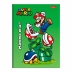 Caderno Brochura 1/4 (pequeno) Capa Dura 80 Fls Super Mario Foroni 