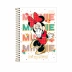 Caderneta Espiral Capa Dura 80 Fls Minnie Tilibra 