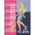 Caderno Brochura Univ. Capa Dura 80 Fls Barbie Foroni