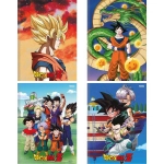 Caderno Brochura Univ. Capa Dura 80 Fls Dragon Ball São Domingos