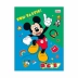 Caderno Brochura Univ. Capa Dura 80 Fls Mickey Tilibra