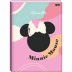 Caderno Brochura Univ. Capa Dura 80 Fls Minnie Arts Jandaia 72991