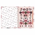 Caderno Brochura Univ Capa Dura 80 Fls Minnie Tilibra