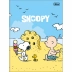 Caderno Brochura Univ. Capa Dura 80 Fls Snoopy Tilibra