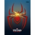 Caderno Brochura Univ. Capa Dura 80 Fls Spider Man Game Tilibra 