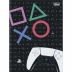 Caderno Brochura Univ. Capa Dura 80 Fls PlayStation Tilibra