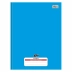 Caderno Caligrafia Brochura Univ. 96 Fls Capa Dura D+ Azul Tilibra 313734