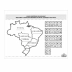 Caderno de Atividades Geografia Brasil Académie 20 Fls Tilibra